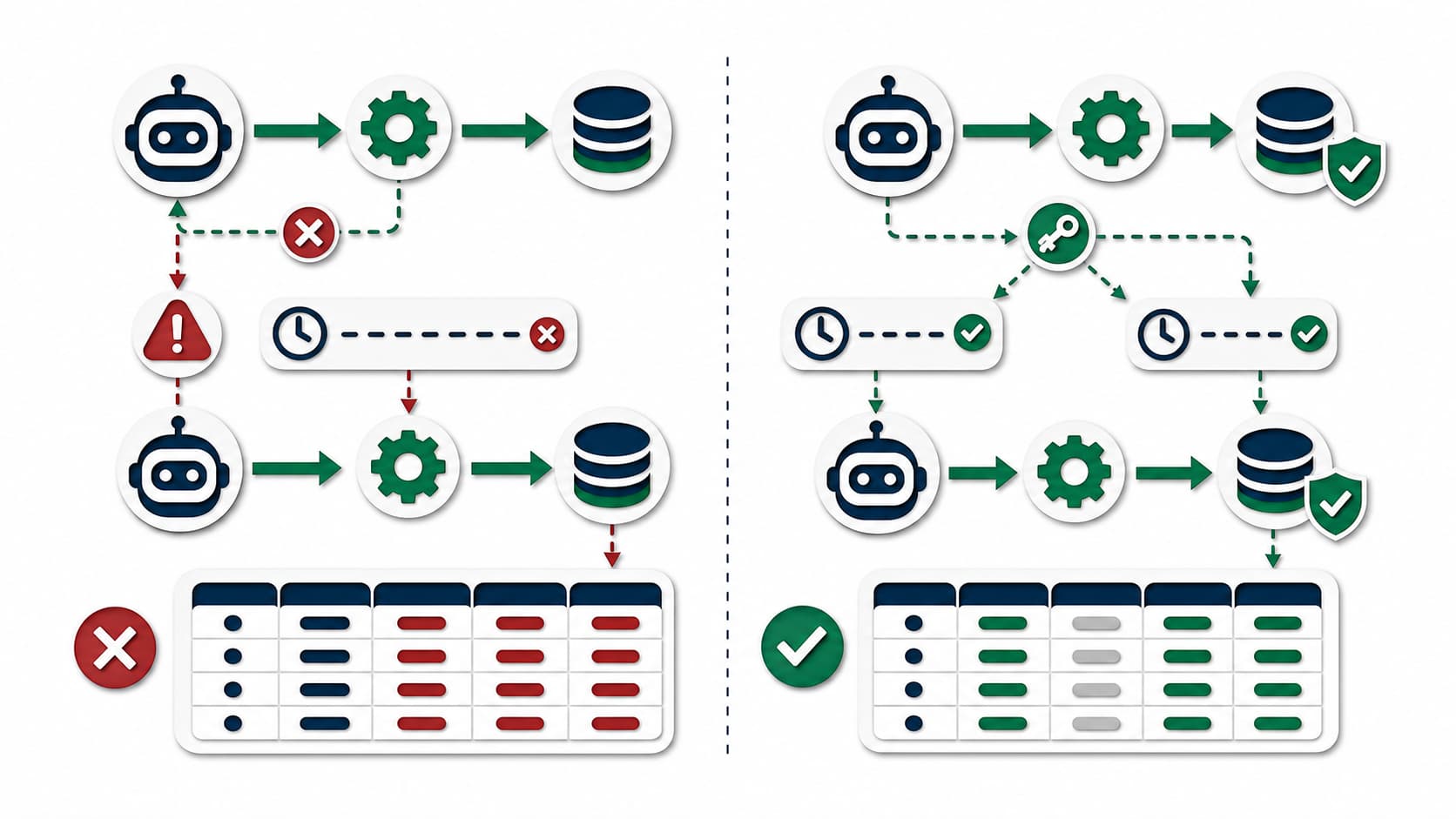 Papercut duplicate write failure path versus idempotent retry path in a lakehouse pipeline