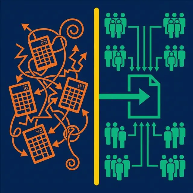 Without vs. with a semantic layer — from metric chaos to alignment